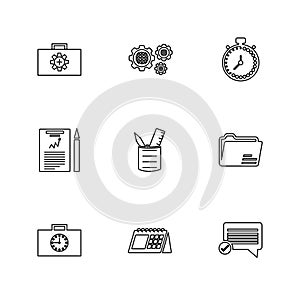 camcoder , camera , video , multimedia , computer , setting , eps icons set vector