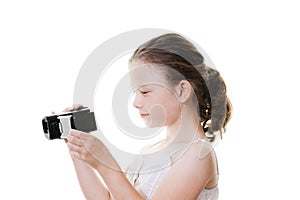 Camcorder girl