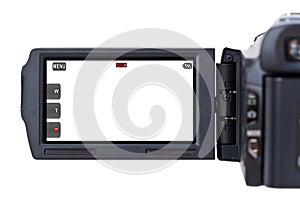 Camcorder LCD screen