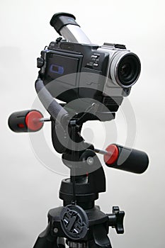 Camcorder on the tripod