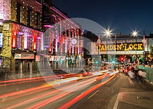 Camden Lock at Night