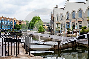 Camden Lock. Regents Canal, London, England photo