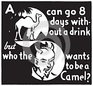 A Camel Can Go 8 Days