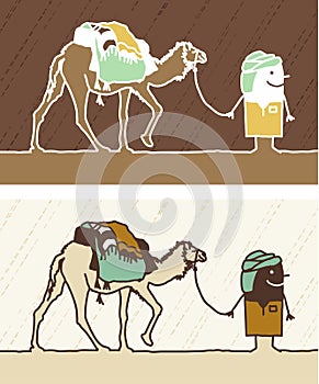 Camel colored cartoon