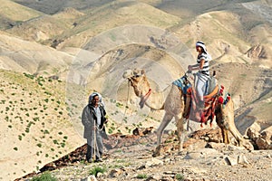 Camel Ride and Desert Activities in the Judean Desert Israel