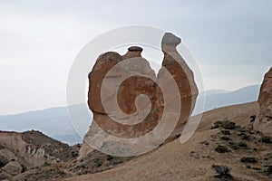 Camel rock in Devrent valley, Cappadocia