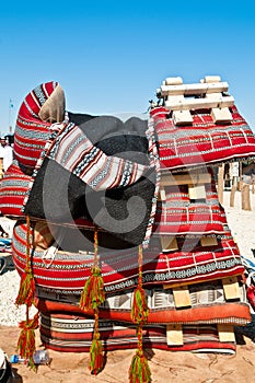 Camel Saddles at Beduoin Market