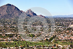 Camelback Mountain Aerial