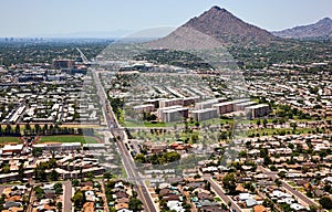 Camelback Mountain and the Greenbelt photo