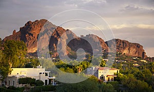 Camelback Mountain in Scottsdale,Arizona