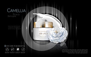 Camellia cosmetic ads