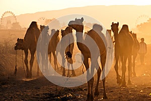 Camels in Pushkar fair