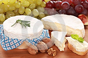Camembert cheese photo