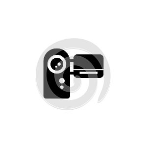 Camera, action camera,lens, photography icon vector design symbol