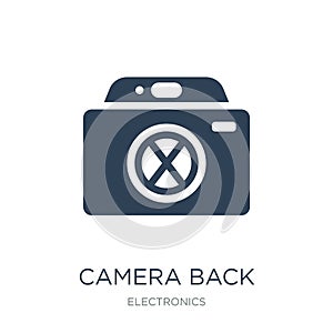 camera back icon in trendy design style. camera back icon isolated on white background. camera back vector icon simple and modern