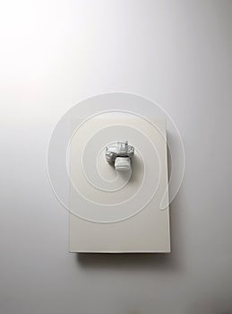 The camera and books