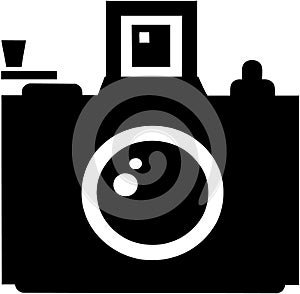 Camera cartoon Vector Clipart