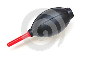 Camera cleaning vacuum pump