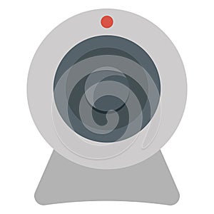 Camera, computer camera Color Vector icon which can easily modify or edit
