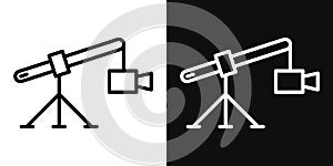 Camera crane icon