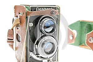 Camera Flexaret IV, old camera from Czechoslovakia
