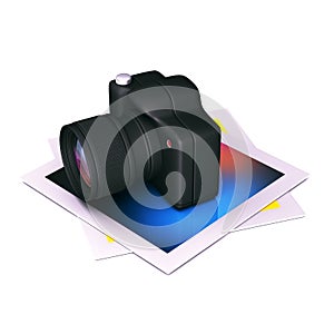 Camera icon right top