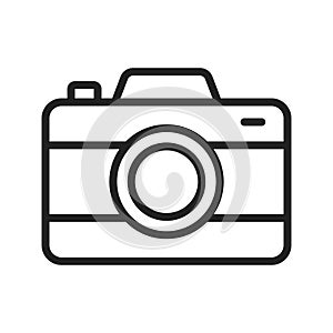 Camera icon vector image.