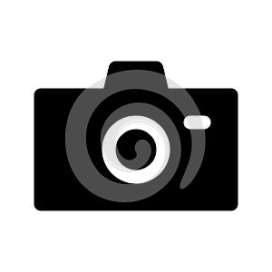camera icon vector. suitable for user interface element symbol. isolated