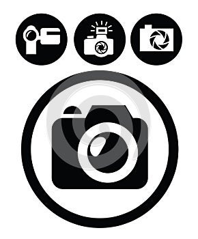 Camera icons photo