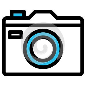 Camera, image fill vector icon which can easily modify or edit