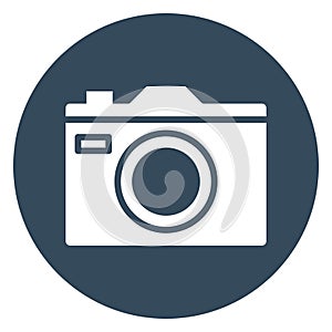 Camera, image Isolated Vector icon which can easily modify or edit