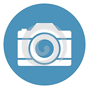 Camera, image Isolated Vector icon which can easily modify or edit