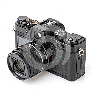 Camera isolated on transparent background