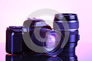 Camera and lens
