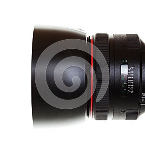 Camera Lens with Clipping Path