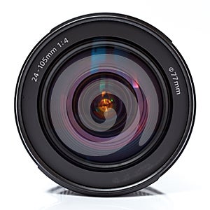 Camera lens. Close up photo