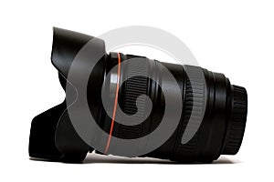 Camera lens isolated