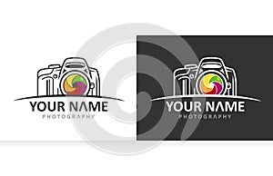 Camera Lens logo Template