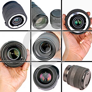 Camera lenses photo