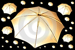 Camera light umbrella