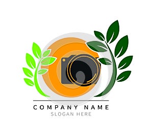 Camera logo, photography concept icon design, Photography logo.