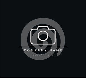 Camera logo, photography concept icon design, Photography logo.