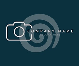 Camera logo, photography concept icon design, Photography logo.