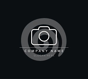 Camera logo, photography concept icon design, Photography logo.