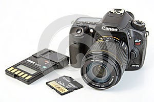 Camera and memory card