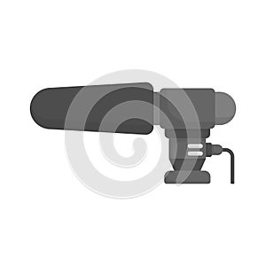 Camera mic icon design template vector illustration