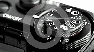 camera mode dial manual mode