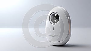 camera with a motion sensor that detects the slightest human movements in a minimalist design