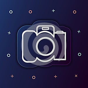 Camera nolan button icon. Simple thin line, outline vector of web icons for ui and ux, website or mobile application