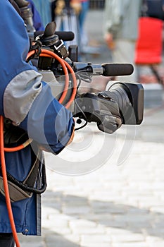 Camera operator, The media